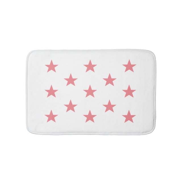 Coral Star Bath Mat (Front)