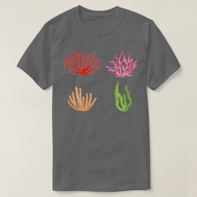 coral sticker pack T-Shirt (Design Front)