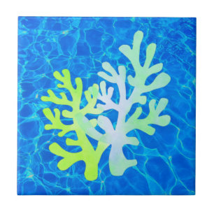 Coral Water Tile