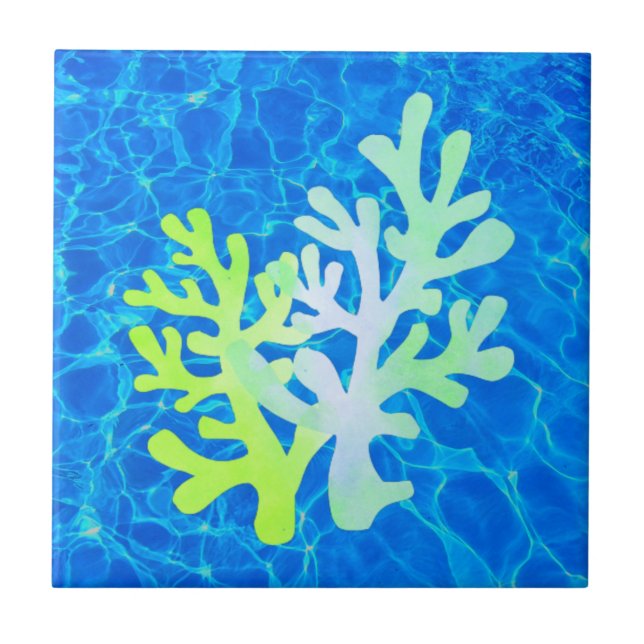 Coral Water Tile (Front)