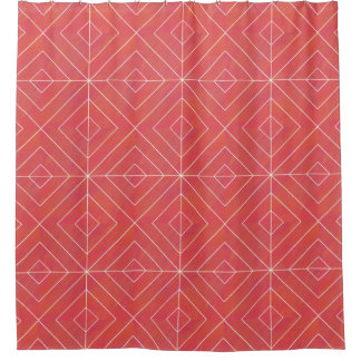 Curtains Ideas coral chevron shower curtain : Coral Chevron Shower Curtains | Zazzle.co.uk