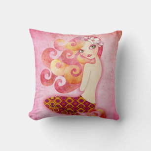 Coraleen Mermaid American MoJo Pillow