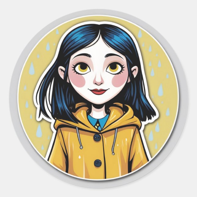 Coraline Inspired Sticker (Front)