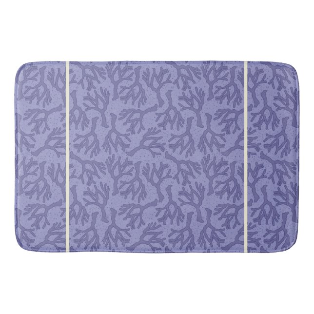 Coralize Purple Bath Mat (Front)