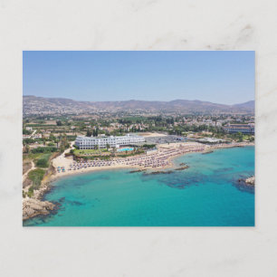 Corallia Beach Paphos, Cyprus Postcard