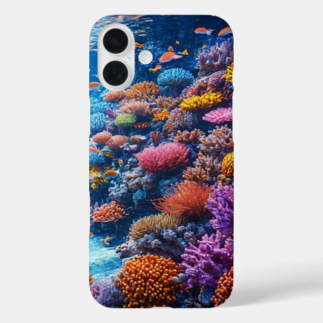 Corals and the sea Case-Mate iPhone case (Back)