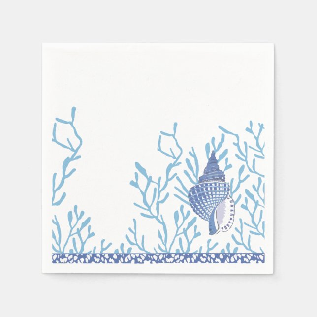 Corals & Beach Napkin (Front)