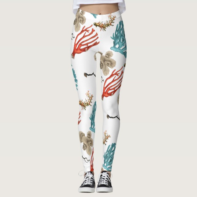 Corals Leggings (Front)