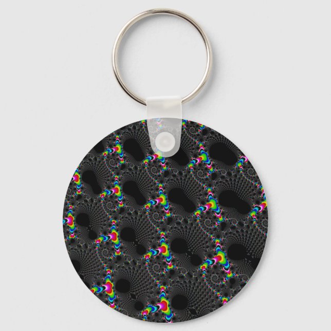 Corals - Mandelbrot Key Ring (Front)