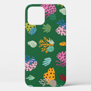 Corals & Sea Plants: Underwater Pattern iPhone 12 Case