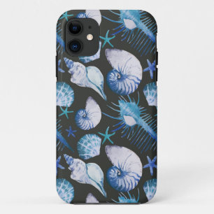 Corals With Shells Pattern iPhone 11 Case