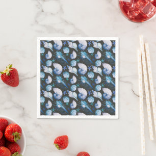 Corals With Shells Pattern Napkin