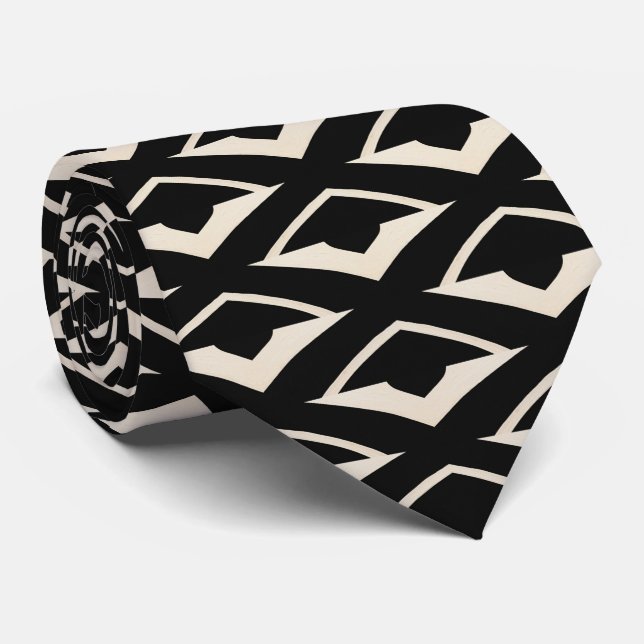 Corbata de Estilo Masculino Moderno con Rayas  Tie (Rolled)