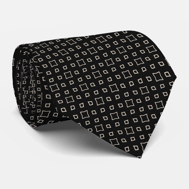 Corbata de Estilo Masculino Moderno con Rayas  Tie (Rolled)