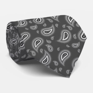 Corbata elegante gris tie
