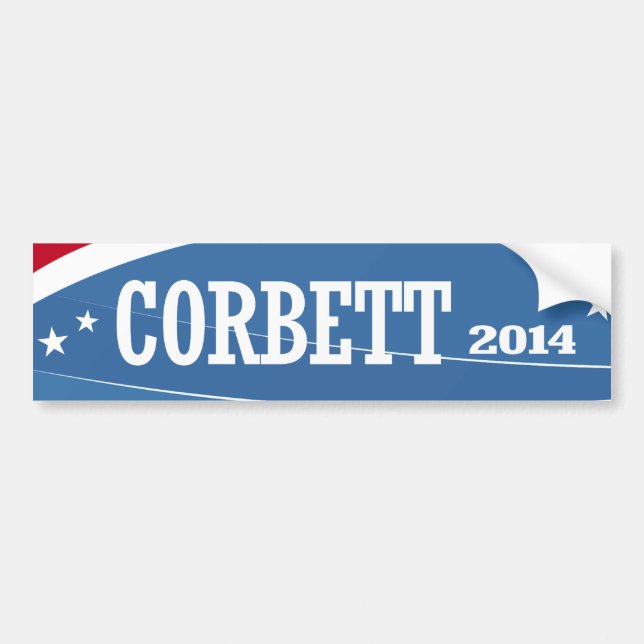 CORBETT 2014 BUMPER STICKER (Front)