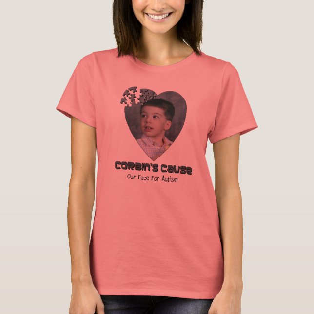 Corbin's Cause Women's tee (Front)