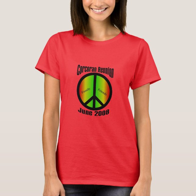 Corcoran Reunion T-Shirt Colour (Front)