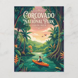 Corcovado National Park Costa Rica Postcard