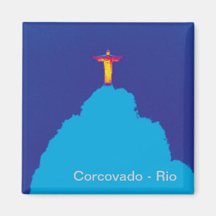 Corcovado Rio Brasil Magnet