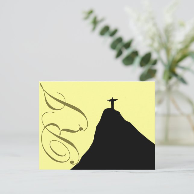 Corcovado - RJ - Brasil Postcard (Standing Front)