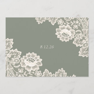 Cordelia's Lace Wedding Save The Date
