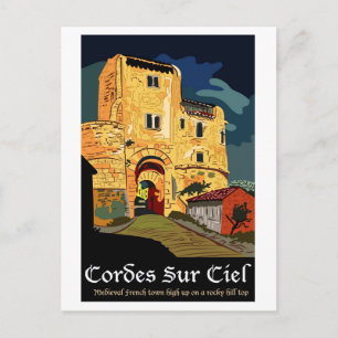 Cordes Sur Ciel Postcard