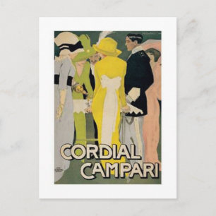 Cordial Campari 2 Postcard