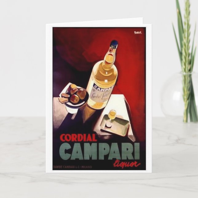 Cordial Campari Card (Front)