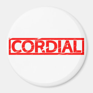 Cordial Stamp Magnet