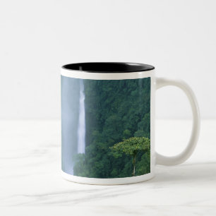 Cordillera Central, Angel Congo) Falls, many Two-Tone Coffee Mug