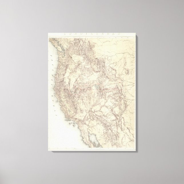 Cordilleras Canvas Print (Front)