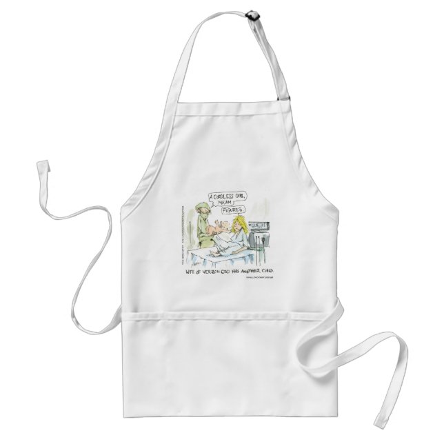 Cordless Baby Funny Cards Tees Mugs & Gifts Standard Apron (Front)