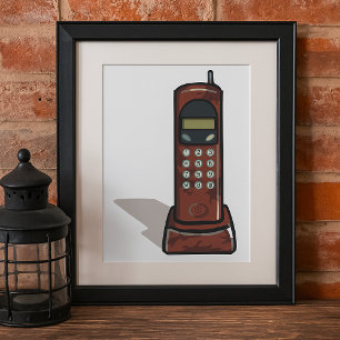 Cordless Telephone Poster