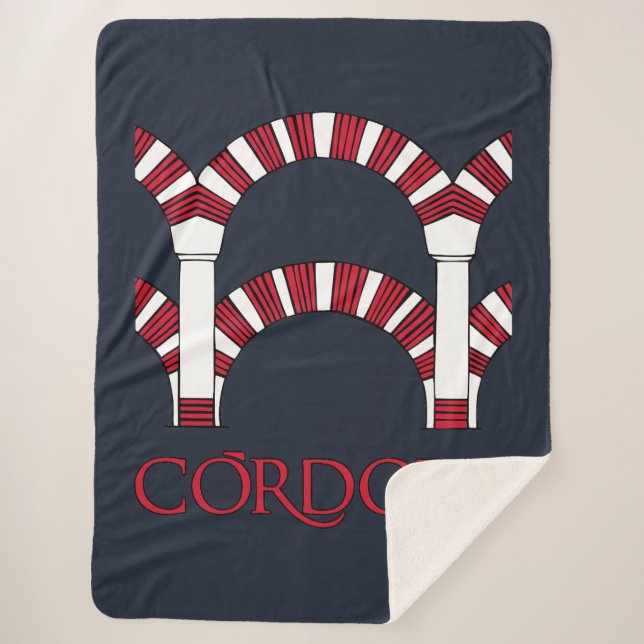 Cordoba 1 sherpa blanket (Front)