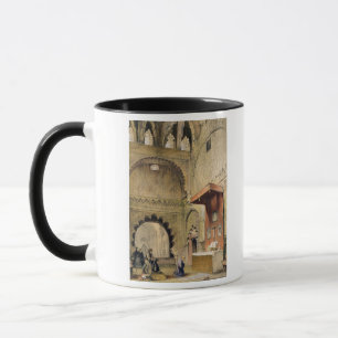 Cordoba: Monk praying at a Christian altar in the Mug