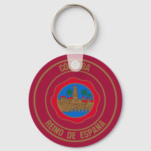 Córdoba Round Emblem Key Ring