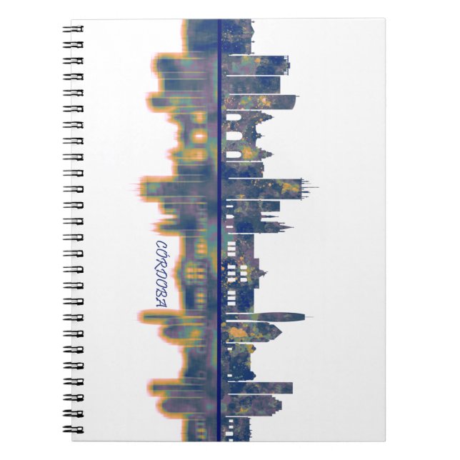 Córdoba Skyline Notebook (Front)