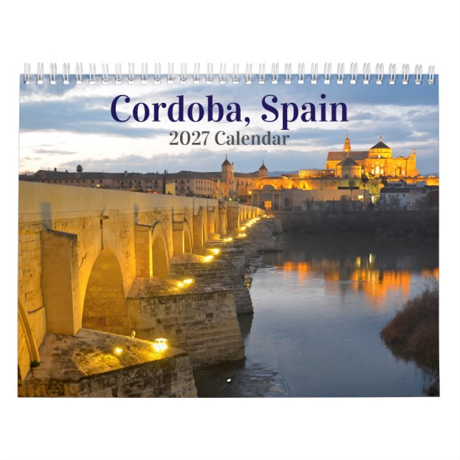 Cordoba Spain 2026 Calendar (Cover)