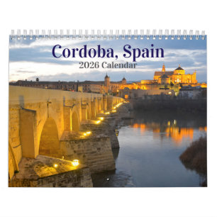 Cordoba Spain 2026 Calendar