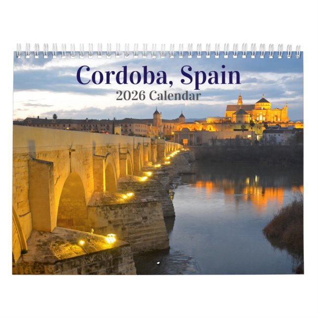 Cordoba Spain 2026 Calendar (Cover)
