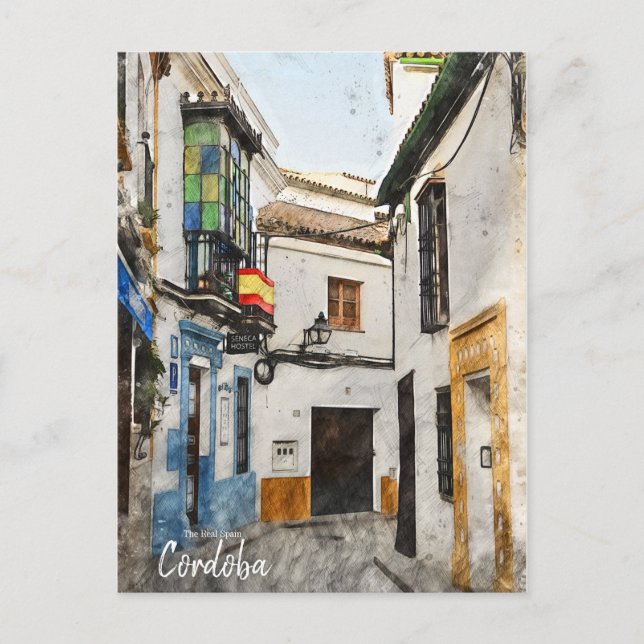 Cordoba Street -Spain Postcard (Front)