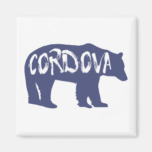 Cordova Alaska Bear Magnet