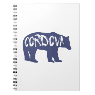 Cordova Alaska Bear Notebook