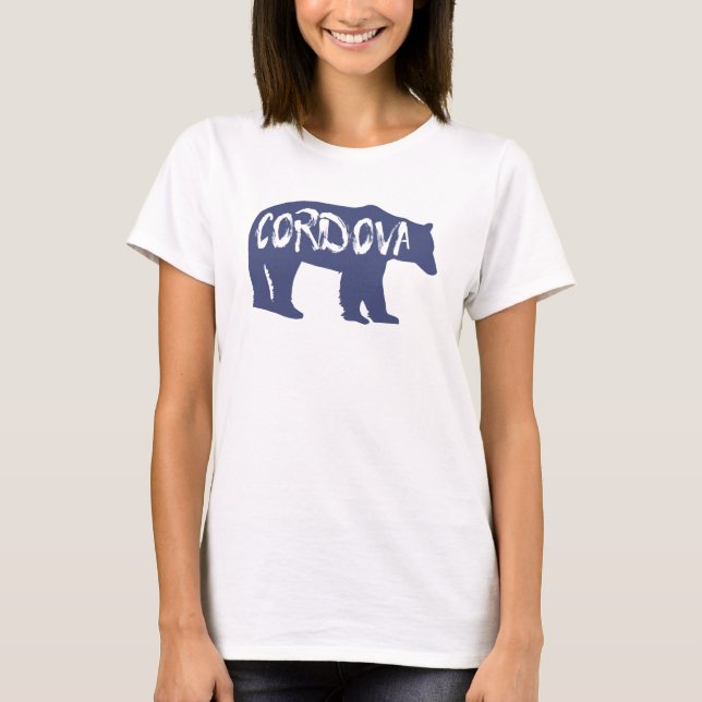 Cordova Alaska Bear T-Shirt (Front)