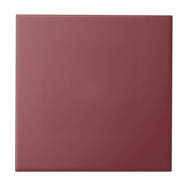 Cordovan Solid Colour Tile (Front)