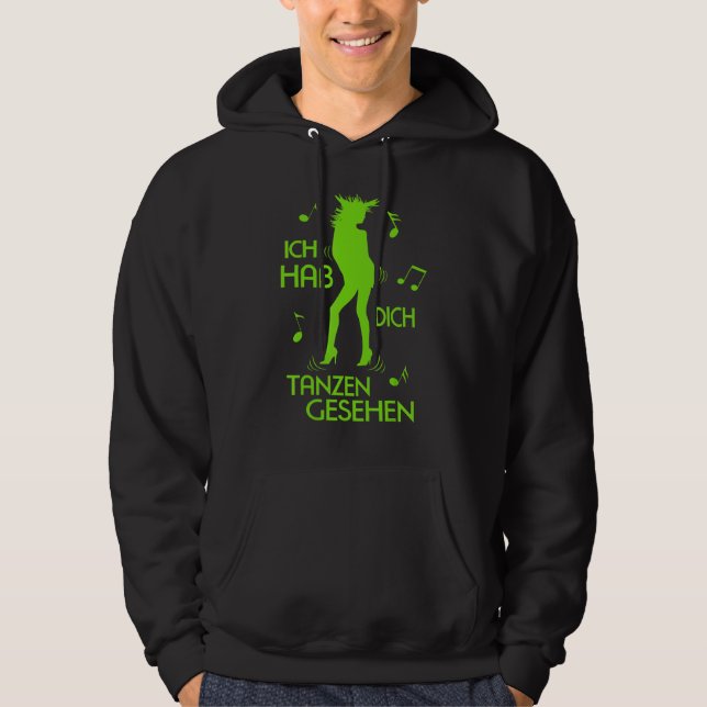 Cordula Dance Party Outfit Costume Green Carnival  Hoodie (Front)