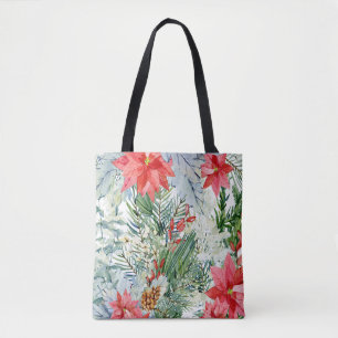 Corduroy Tote Bag for Women Canvas Christmas