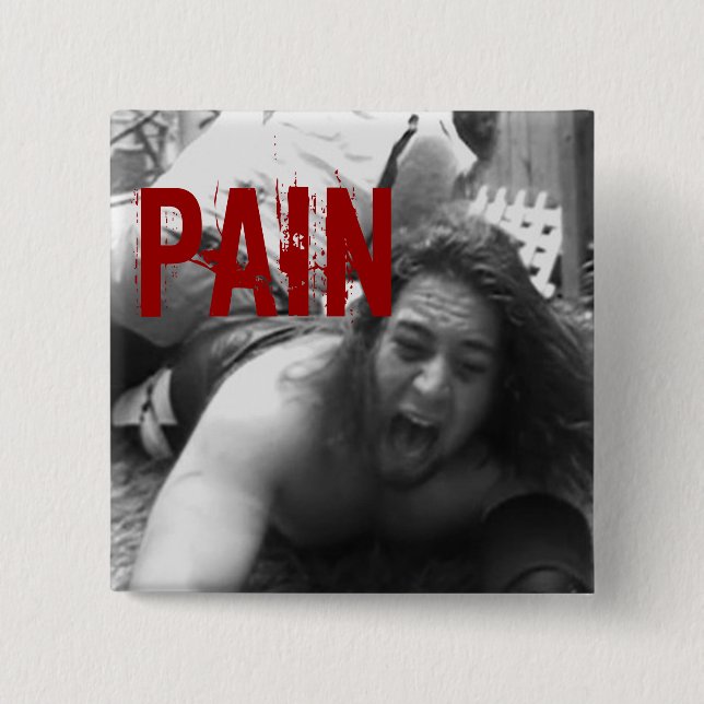 coRe pAIN 15 Cm Square Badge (Front)