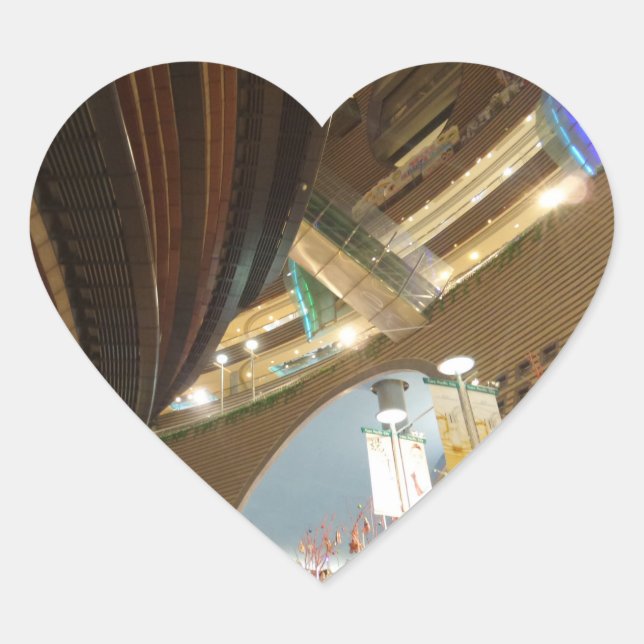 Core Pasific City Mall Heart Sticker (Front)